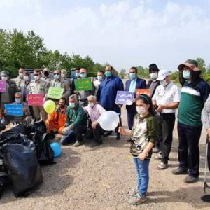 برنامه مردمی جمع آوری زباله در گیلان