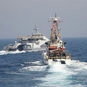 تنش دریایی بین ایران و آمریکا در خلیج فارس