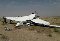 سقوط یک هواپیما در اراک / خلبان و کمک خلبان کشته شدند