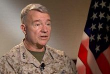 فرمانده سنتکام: سعودی ها از ترس حملات ایران می خواهند آمریکا در آنجا بماند