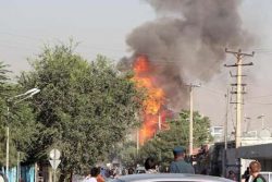 وقوع انفجاری مهیب در شهر کابل