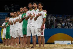تیرک دروازه روس ها، قهرمانی را از ساحلی بازان ایران گرفت