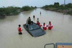 امداد رسانی به بیش از 3500 فرد آسیب دیده از سیلاب در سیستان و بلوچستان